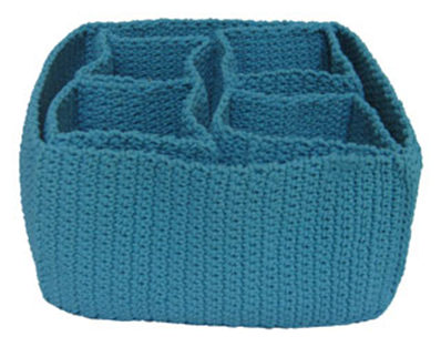 Set of 5 PP synthetic baskets