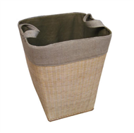 Bamboo combinated Jute basket