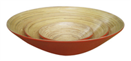 set of 3 conical bowls