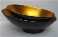 set of 2 oval bowls