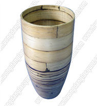 Natural bamboo vase