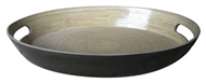 Round tray bamboo, special traditional product  in Vietnam