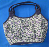 Vietnam Handbag with flower pattern