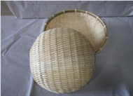 set 2 of bamboo baskets