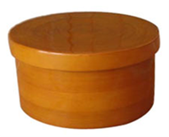 bamboo round box