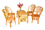 set of table & 4 chairs