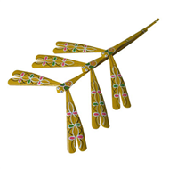 bamboo finger balancing dragonfly
