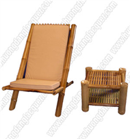 bamboo relex chair & table set