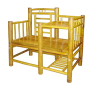 set of bamboo table & chair