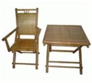 set of folding table & chair