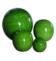 set of 4 round balls