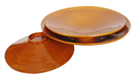 set of 3 round dishes
