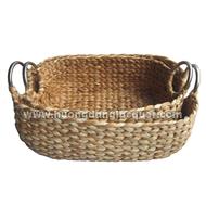set of 2  Water Hyacinth baskets