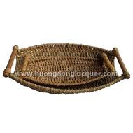 set of 3 seagrass baskets